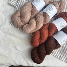 Load image into Gallery viewer, ⇞ 4 Winds Scarf - Yarn Bundle - Cafe au Lait #2