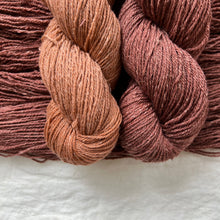 Load image into Gallery viewer, Pink Clay and Red Cedar compared.