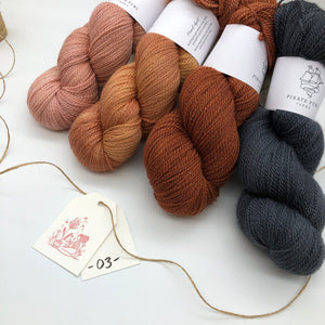 Geogradient Westknits Bundle #03 (4 skeins)