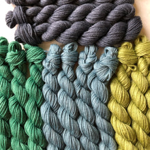 Load image into Gallery viewer, Minis (4 skeins) - blue/green